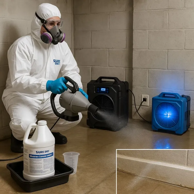 Sanitization and Odor Removal process in Weatherford, TX