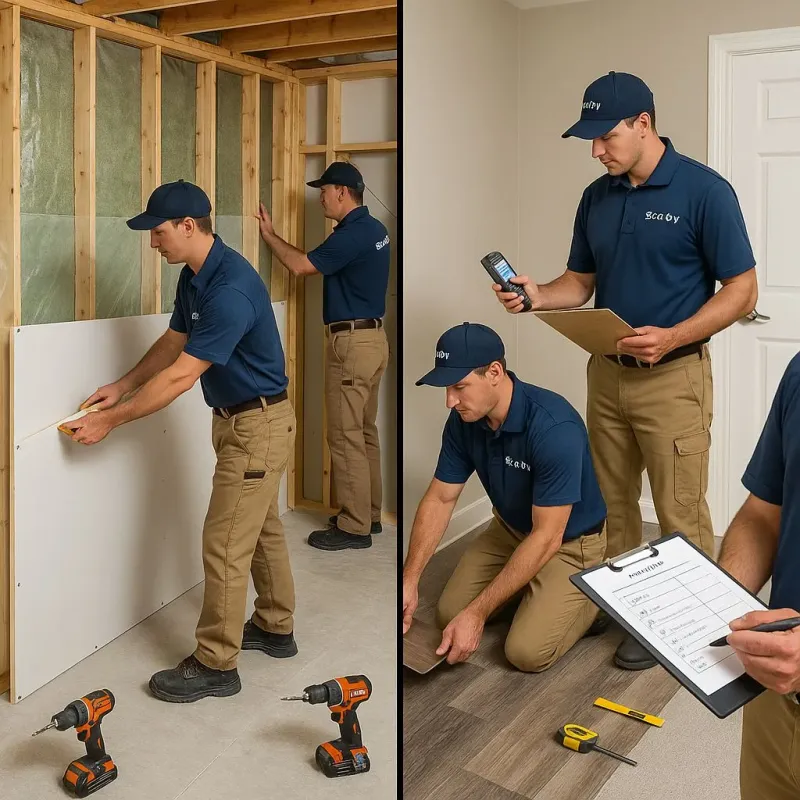 Repairs and Reconstruction process in Weatherford, TX