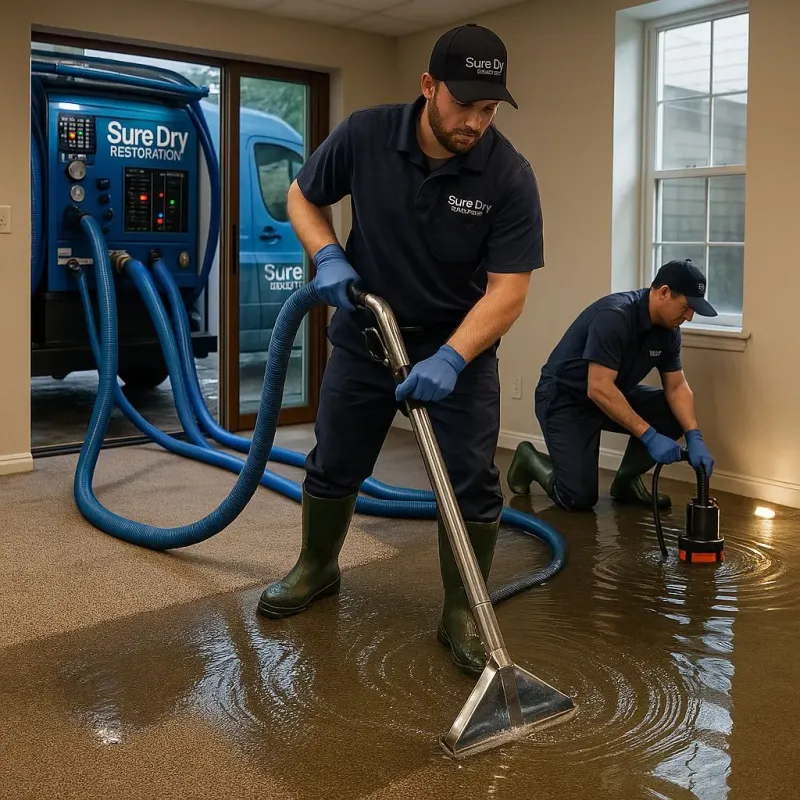 Water Extraction and Removal process in Weatherford, TX